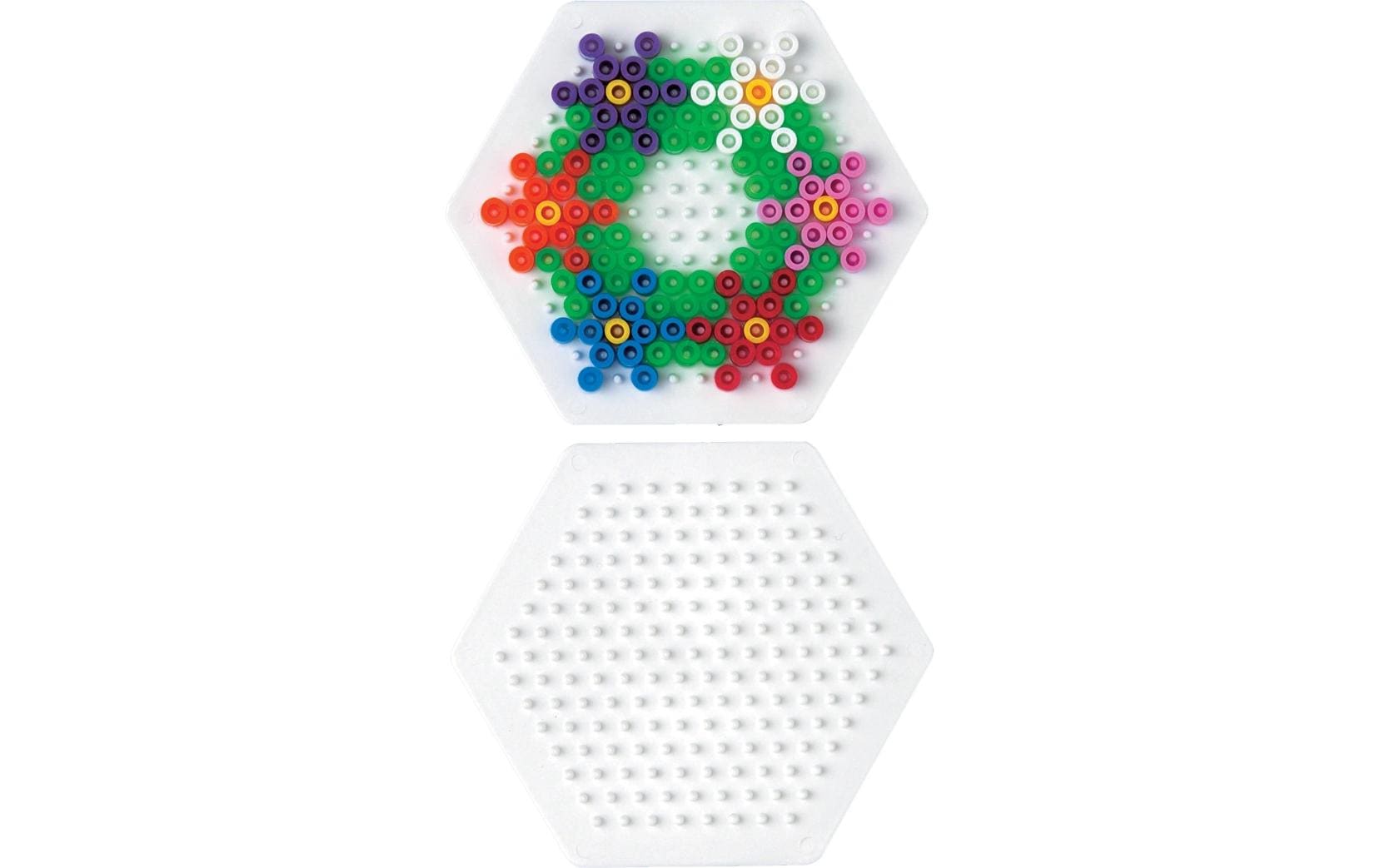 Hama Bügelperlen Platten verschiedene 5 Stück Mehrfarbig