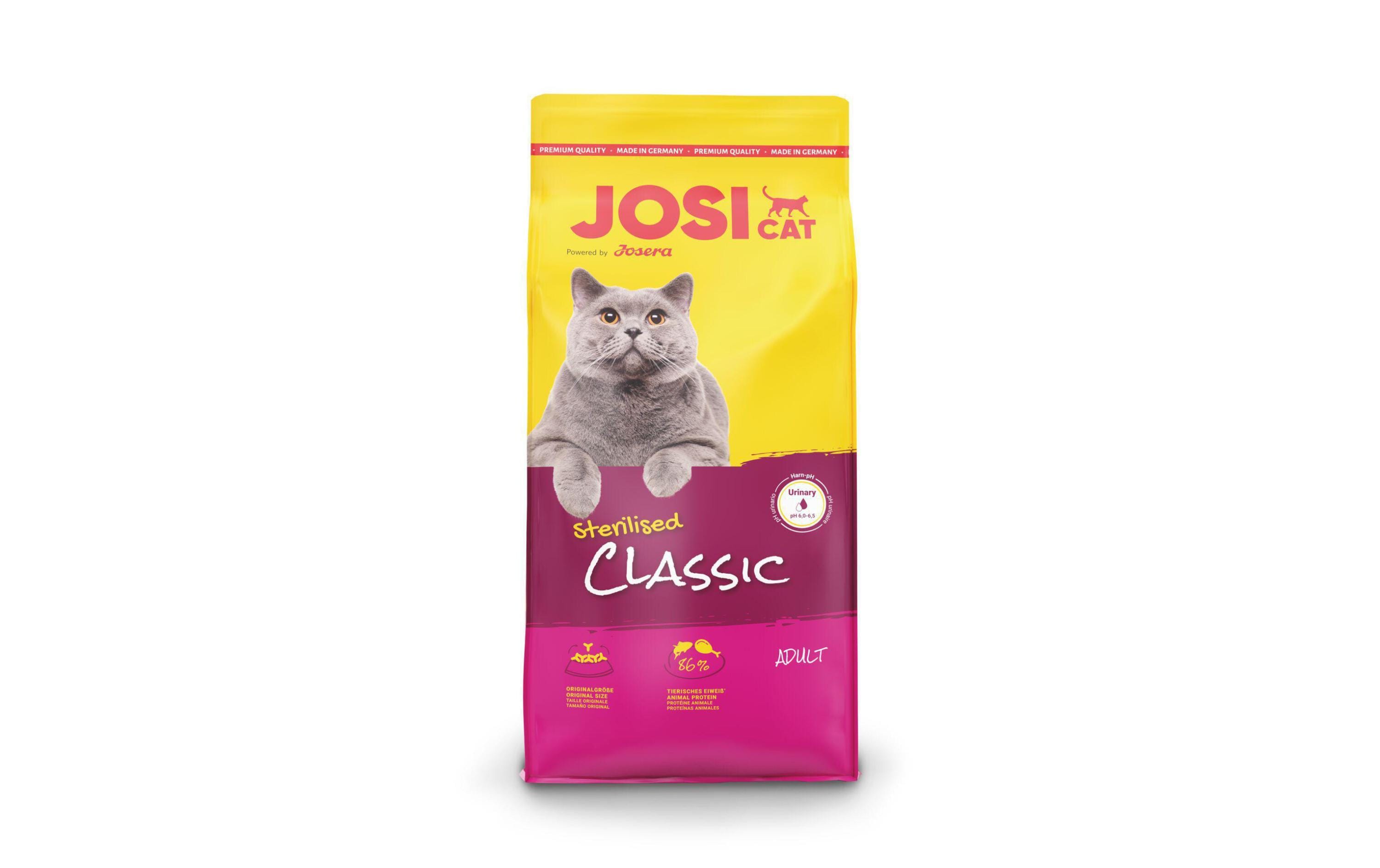 Josera Trockenfutter JosiCat Sterilised Classic Adult, 10 kg