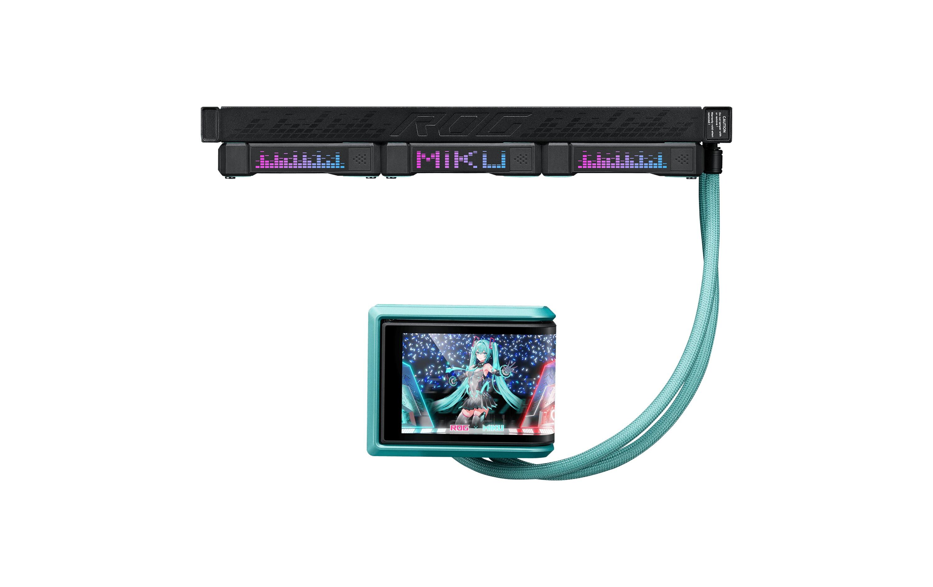 ASUS ROG Wasserkühlung ROG RYUO IV 360 ARGB Hatsune Miku Edition