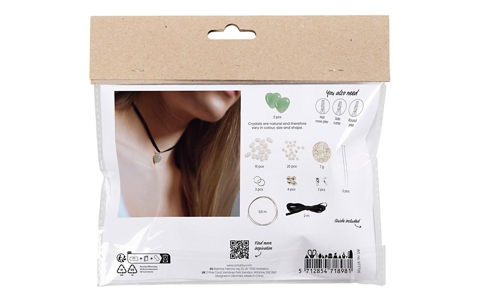 Creativ Company Schmuck Bastelset Halsketten mit Aventurinstein Creativ Company Schmuck Bastelset Halsketten mit Aventurinstein