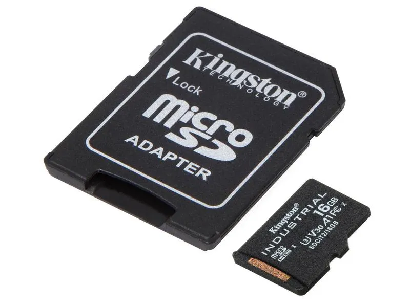 Kingston microSDHC-Karte Industrial UHS-I 16 GB Kingston microSDHC-Karte Industrial UHS-I 16 GB