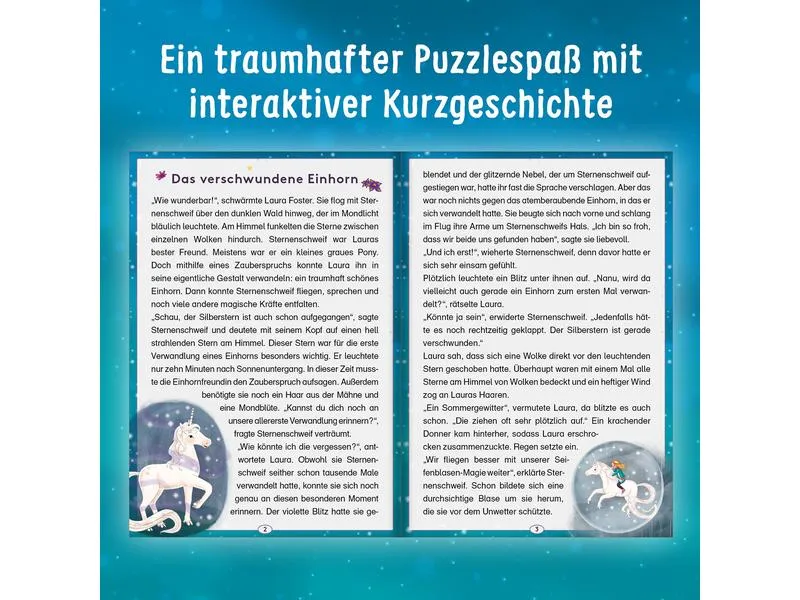 Kosmos Story-Puzzle: Sternenschweif – Das verschwundene Einhorn Kosmos Story-Puzzle: Sternenschweif – Das verschwundene Einhorn