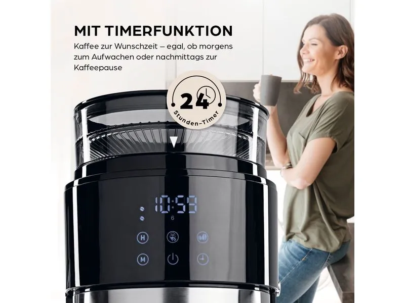 Barista Filterkaffeemaschine 16476 Schwarz