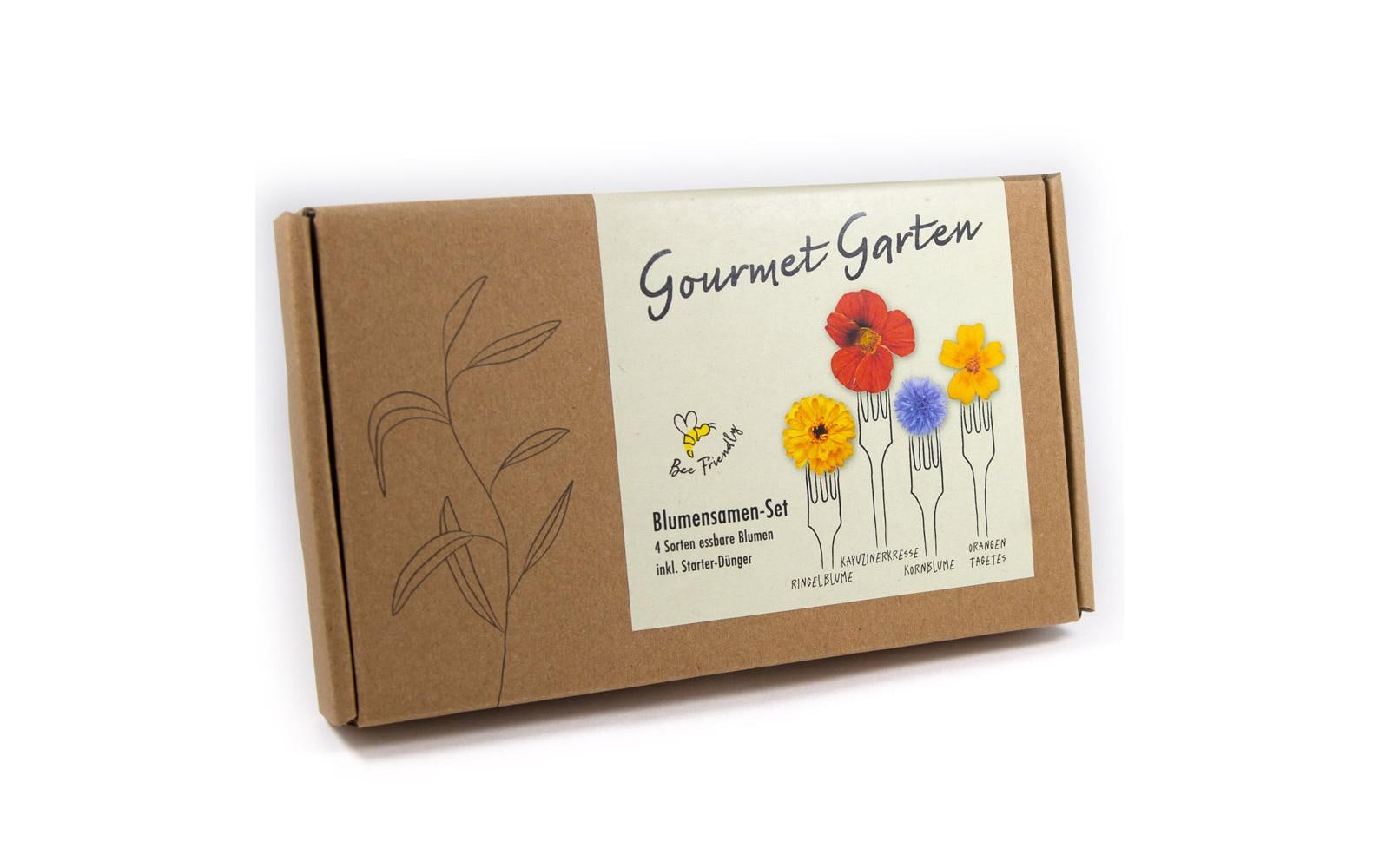 Naturkraftwerk Anzucht Gourmet Blumen, 4 Sorten