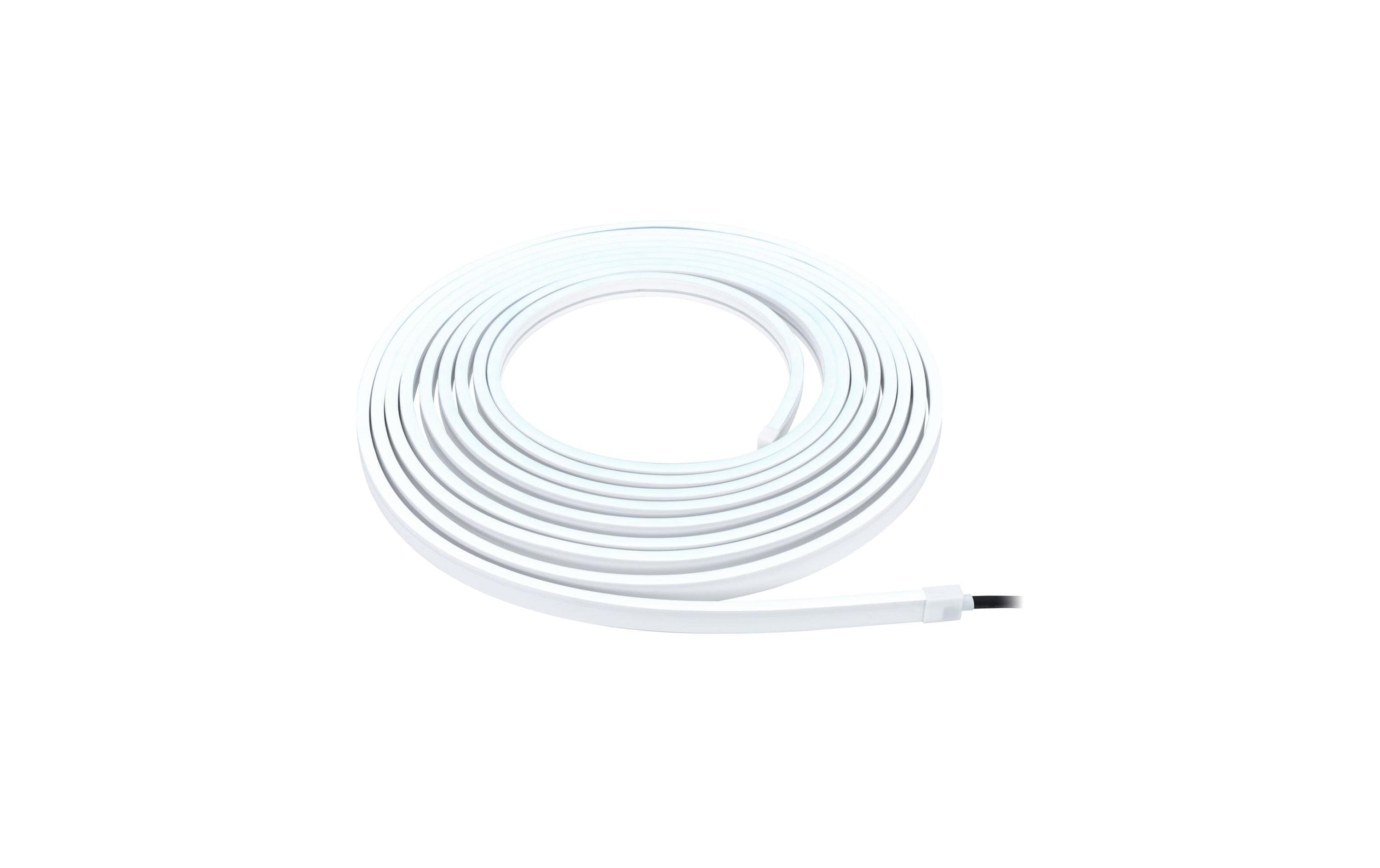 Paulmann LED-Stripe Smart Home Plug & Shine Smooth, RGB, 10m, Weiss