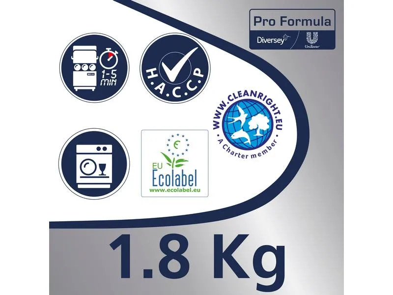 Diversey Pro Formula Maschinenspülmittel All in 1 Eco Tablets 100 Stück