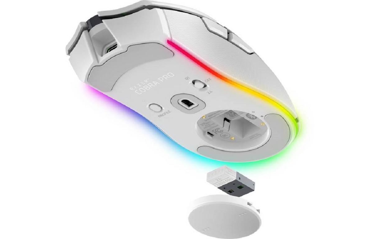 Razer Gaming-Maus Cobra Pro Weiss