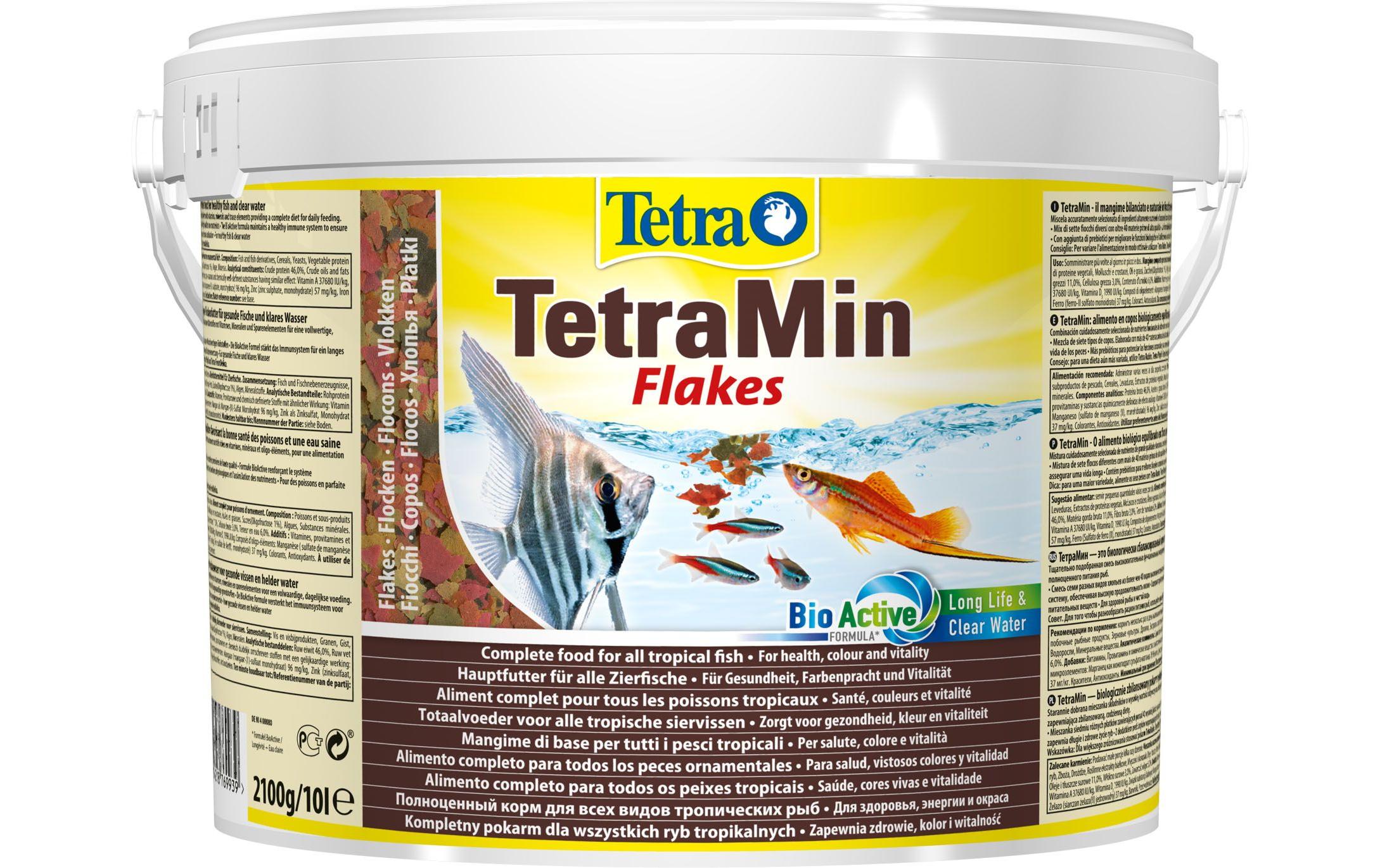 Tetra Basisfutter TetraMin Flakes, 10 l