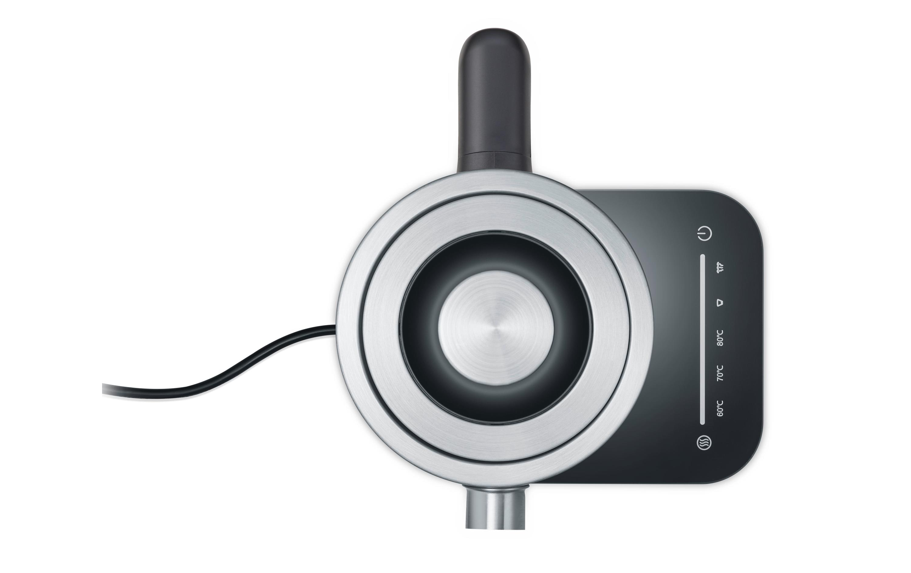 Graef Wasserkocher WK 350, 1 l, Edelstahl/Transparent