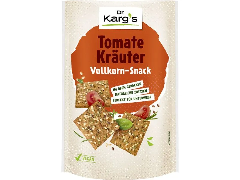 Dr. Karg's Vollkorn Snack Tomate Kräuter 110 g Dr. Karg's Vollkorn Snack Tomate Kräuter 110 g