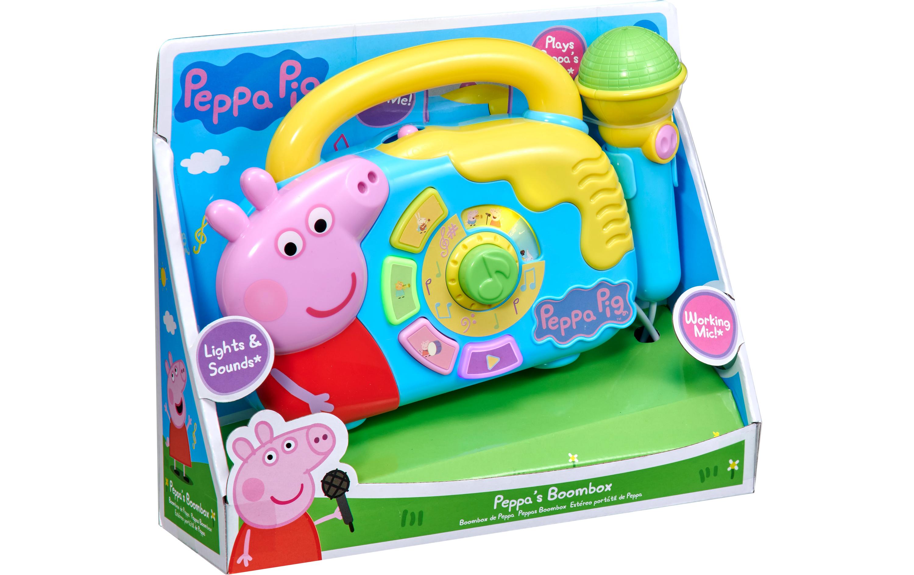 HTI Musikspielzeug Peppa Pig Boombox HTI Musikspielzeug Peppa Pig Boombox