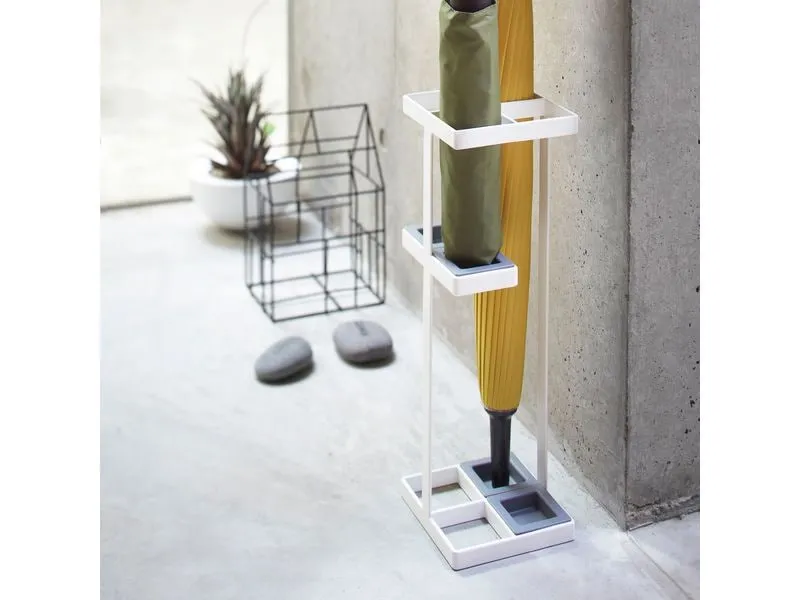 Yamazaki Schirmständer Tower 11 x 36 cm, Weiss