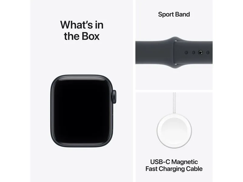 Apple Watch SE 3 40 mm GPS Sport Band Midnight M/L Apple Watch SE 3 40 mm GPS Sport Band Midnight M/L