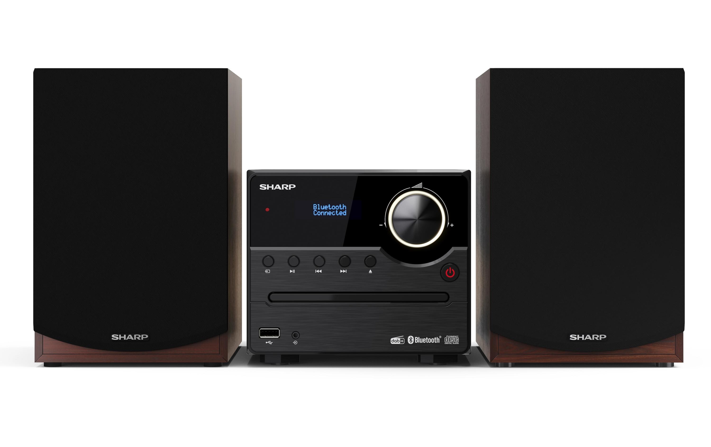 Sharp Musik-System XLB517DBR DAB+/FM Micro System