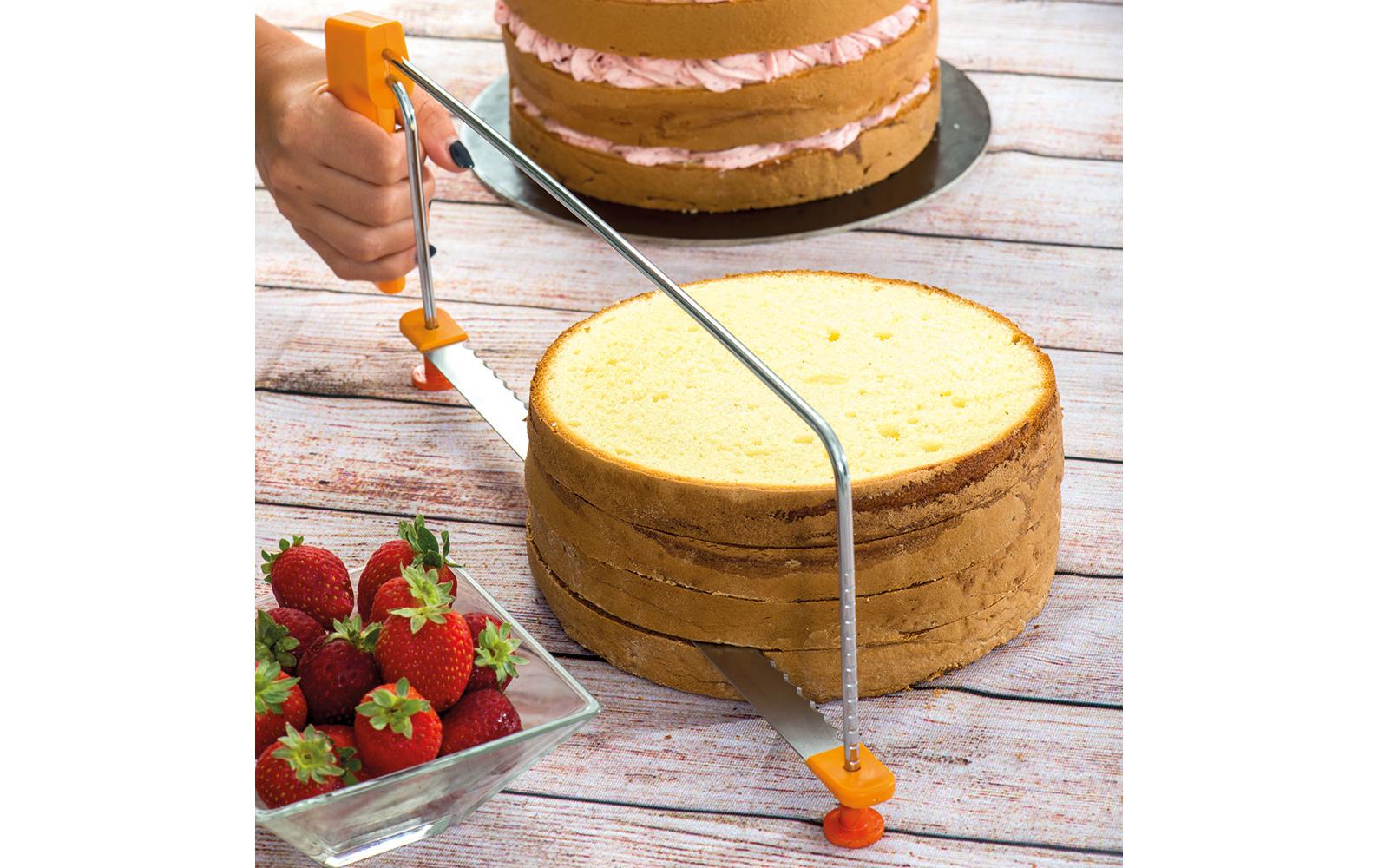 Decora Tortenbodenschneider Silber