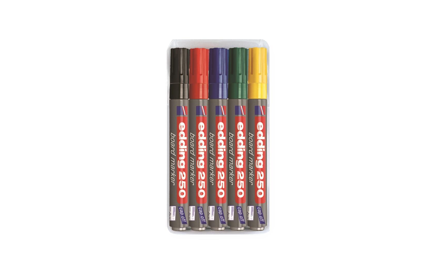 edding Whiteboard-Marker 250 5 Stück, Mehrfarbig edding Whiteboard-Marker 250 5 Stück, Mehrfarbig