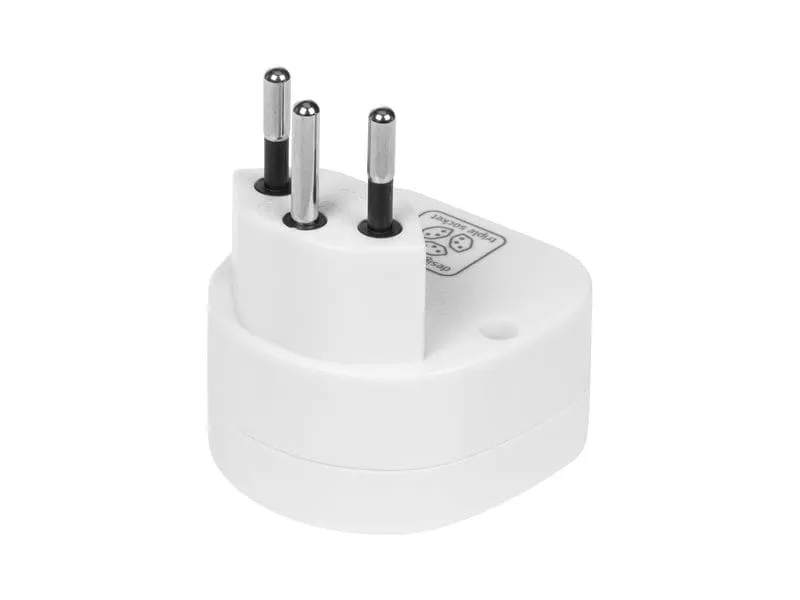 FURBER.power Reiseadapter Welt – CH, Weiss