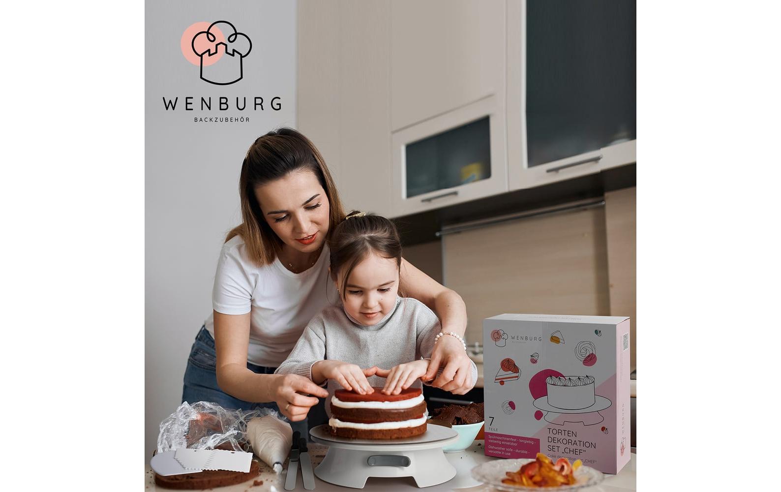 Wenburg Tortendeko-Set – Kuchenständer