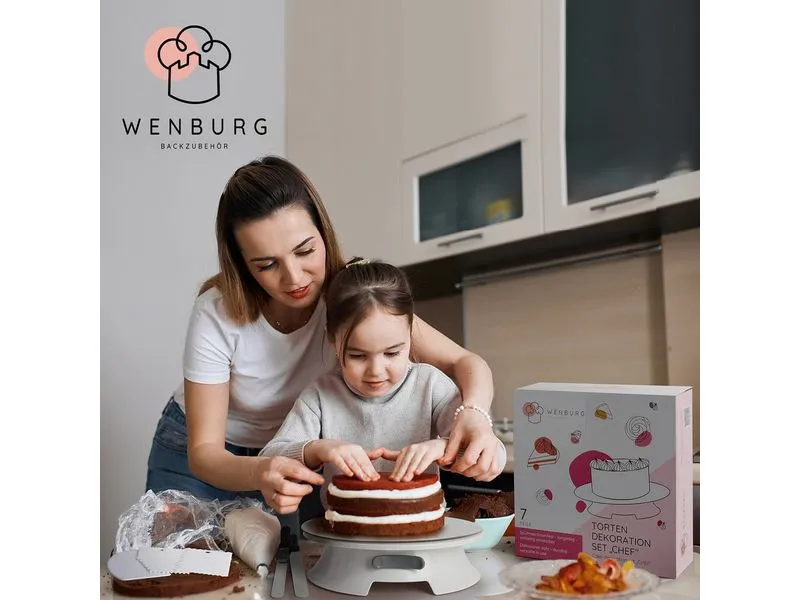Wenburg Tortendeko-Set – Kuchenständer