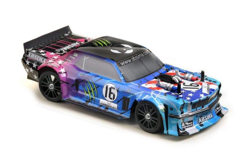 Absima Touring Car FUN MAKER neon genesis, 4WD, RTR, 1:16