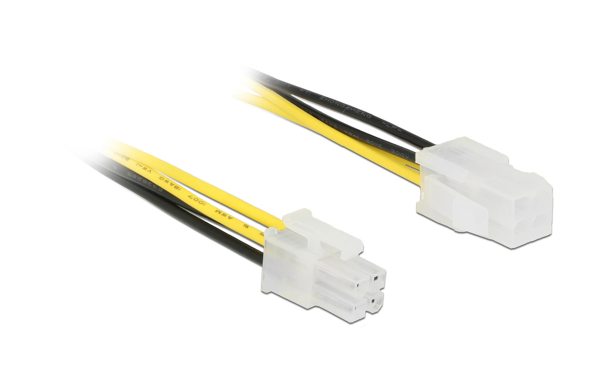 Delock Stromverlängerungskabel 4Pin - 4Pin CPU 50 cm Delock Stromverlängerungskabel 4Pin - 4Pin CPU 50 cm