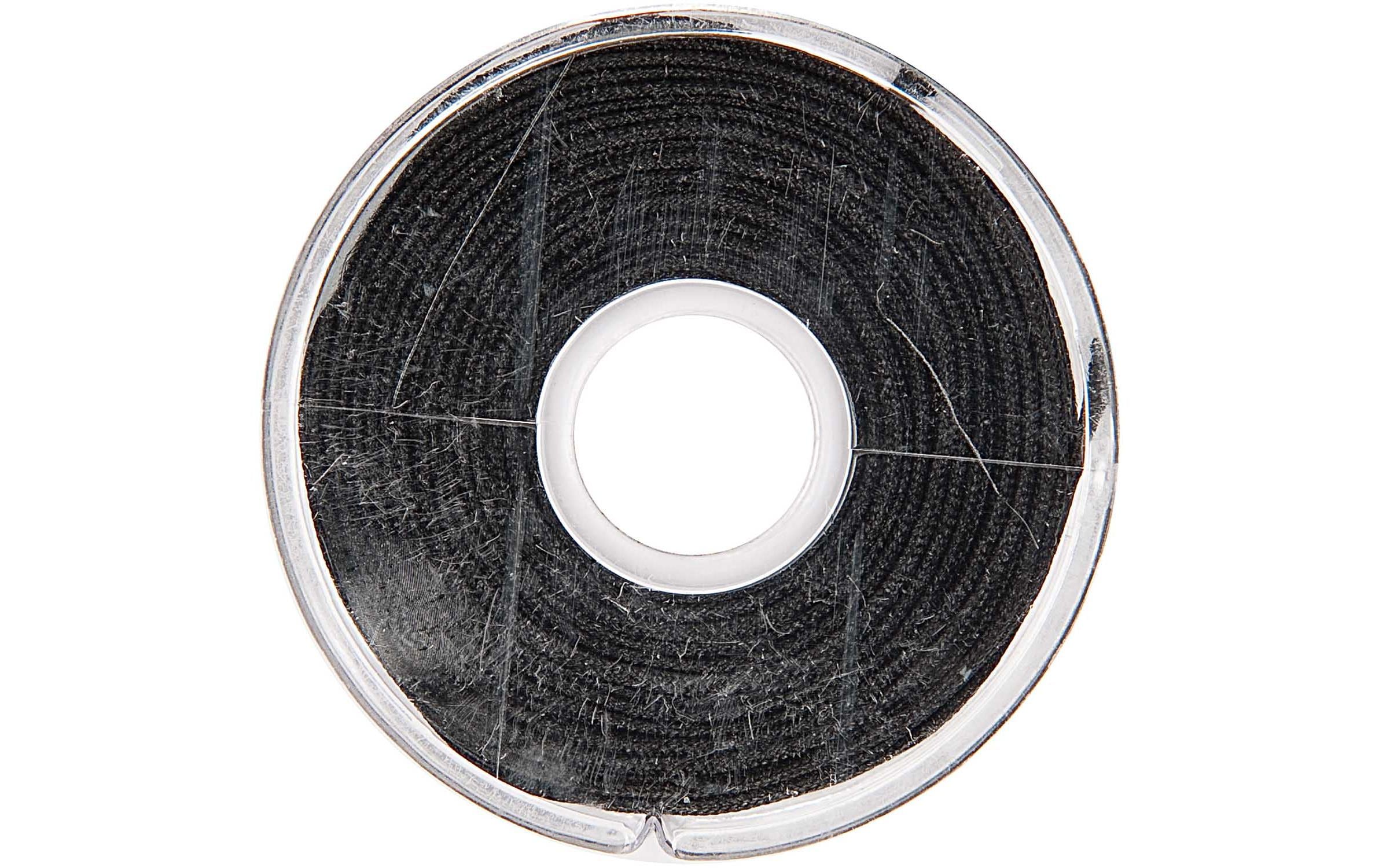 Rico Design Kordelband Makramee 1 mm x 10 m, Schwarz