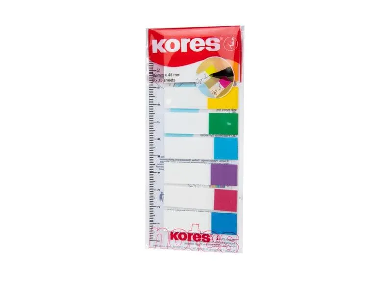 Kores Page Marker mit Lineal 120 Stück Kores Page Marker mit Lineal 120 Stück