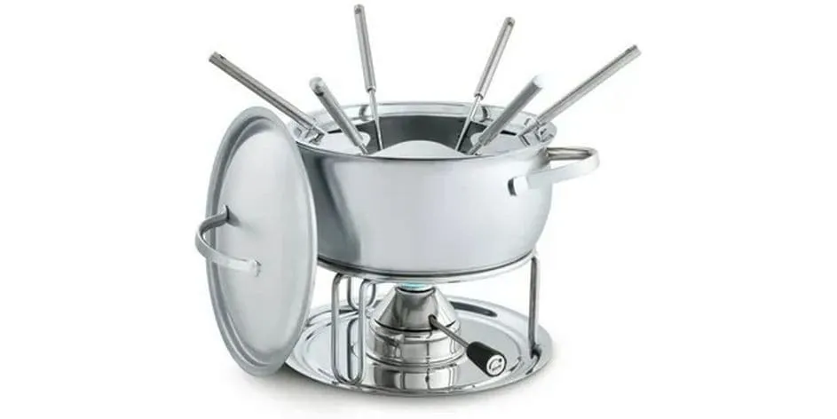 Kisag FONDUESET CHINOISE 9 Teile, Grau Kisag FONDUESET CHINOISE 9 Teile, Grau
