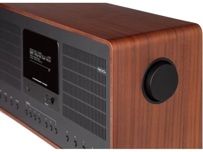 Revo DAB+ Radio Superconnect Stereo Schwarz Revo DAB+ Radio Superconnect Stereo Schwarz