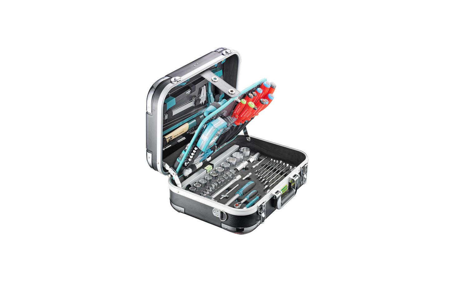 Technocraft Werkzeugkoffer Pro Chrome PB Swiss Tools 152-teilig