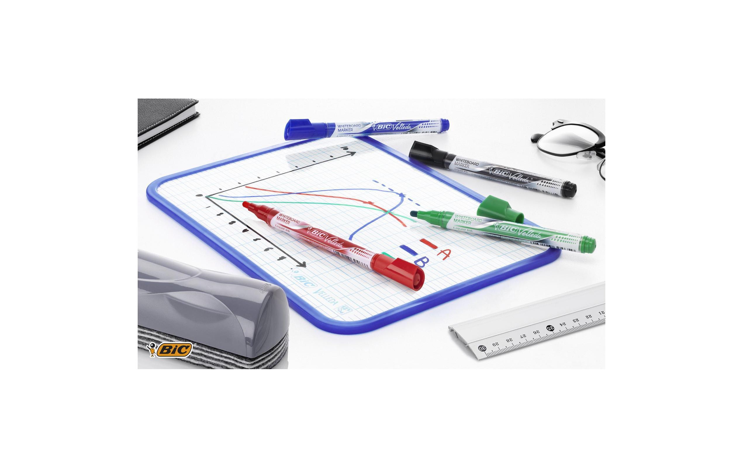 BIC Whiteboard-Marker Velleda 4 Stück