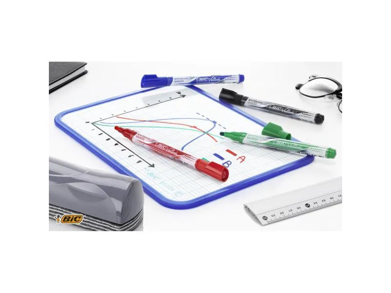 BIC Whiteboard-Marker Velleda 4 Stück BIC Whiteboard-Marker Velleda 4 Stück