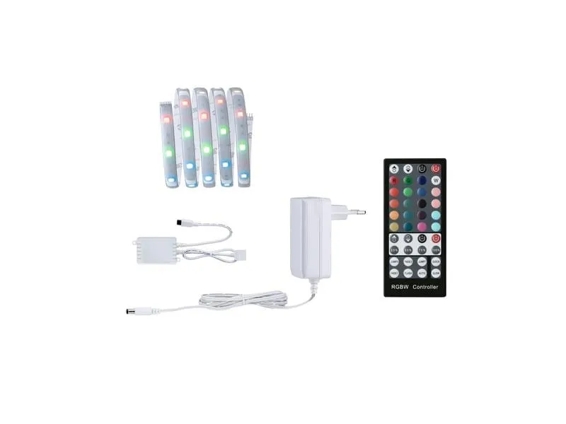 Paulmann LED-Stripe MaxLED 250 RGBW, 1.5 m Basisset Paulmann LED-Stripe MaxLED 250 RGBW, 1.5 m Basisset