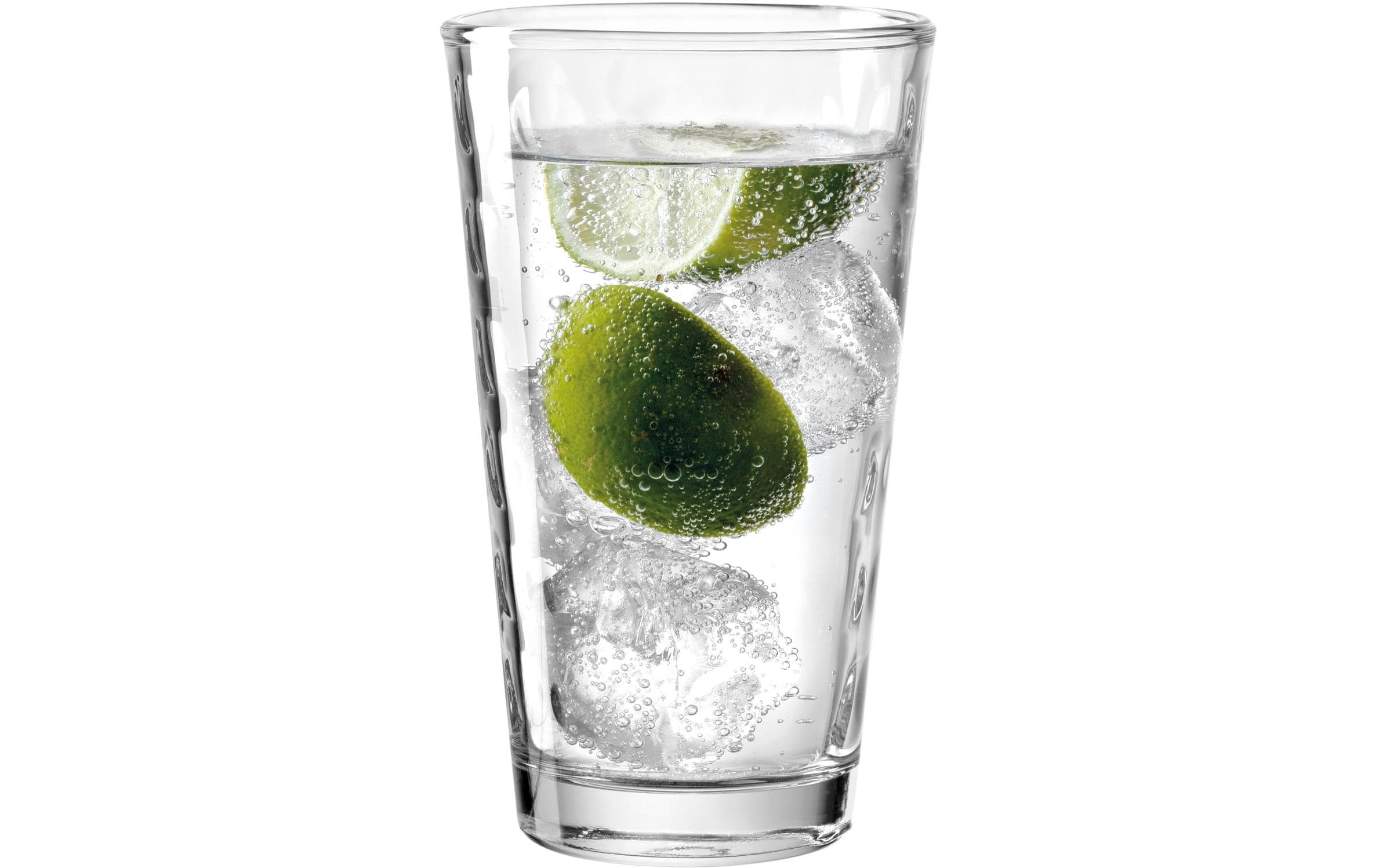 Leonardo Optic Set de 6 Grands Verres Couleurs Assorties 047283, Verre