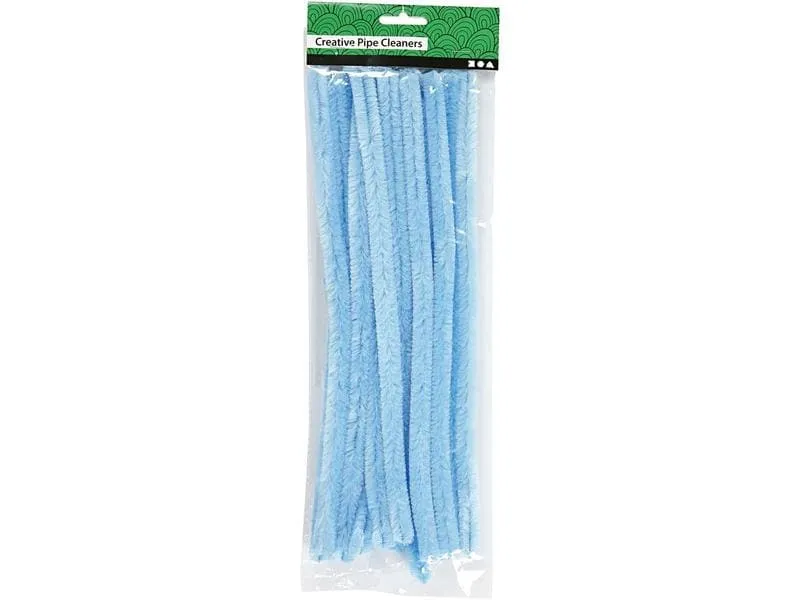 Creativ Company Chenilledraht 15 mm, 15 Stück, Blau Creativ Company Chenilledraht 15 mm, 15 Stück, Blau