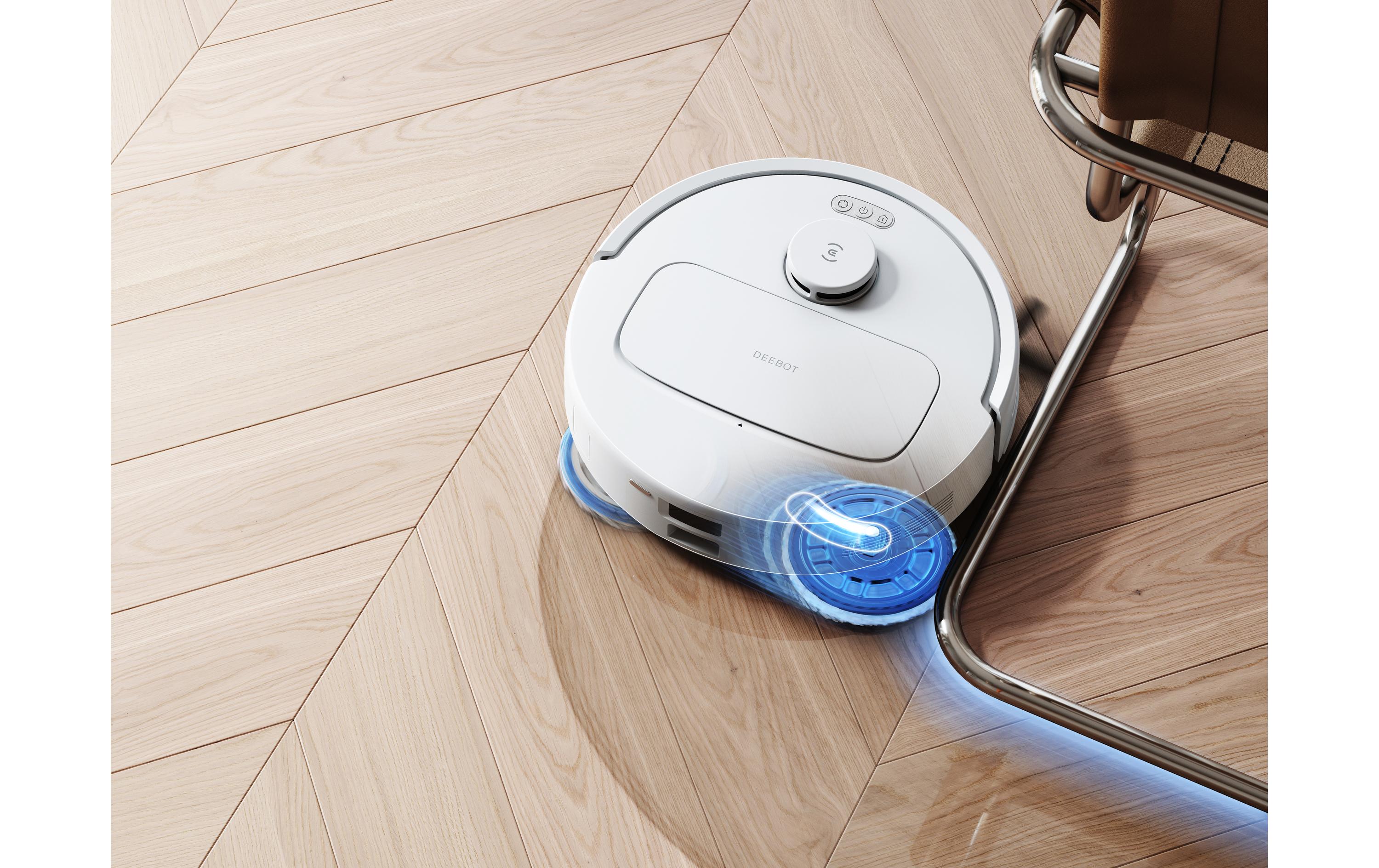 Ecovacs Saug- und Wischroboter Deebot N30 Pro Omni Weiss