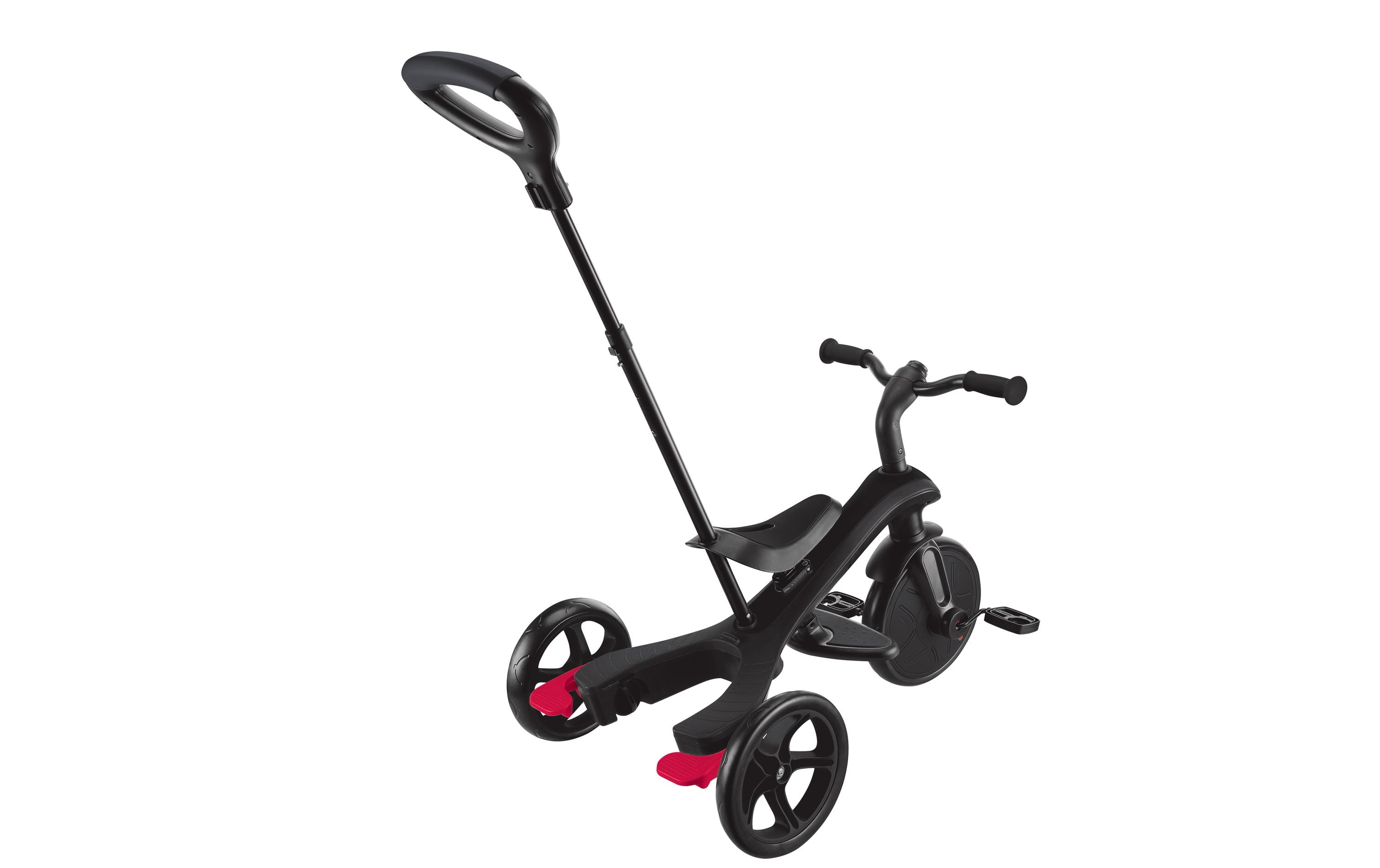 GLOBBER Dreirad Trike Explorer 4 in 1 Black