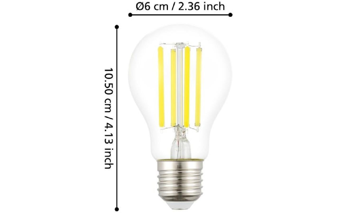 EGLO Leuchten Lampe 3.8 W E27 Warmweiss
