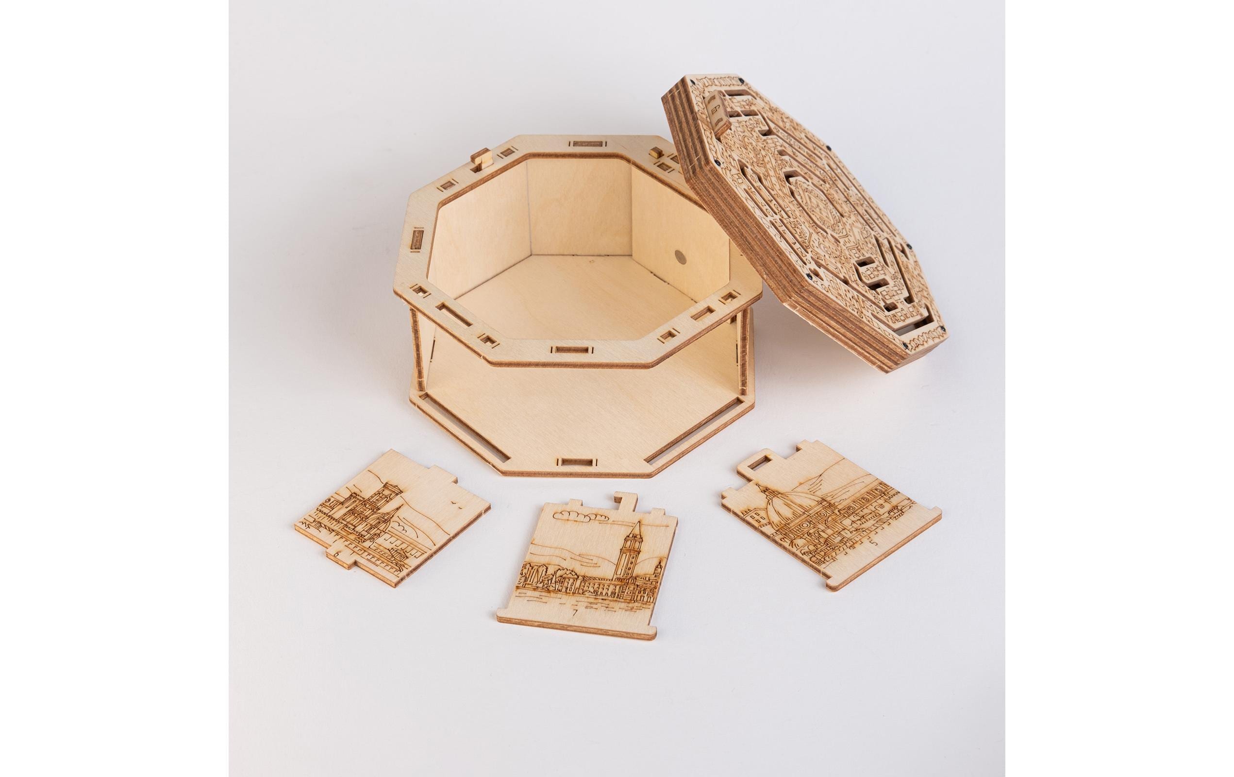 Escape Welt Rätselspiel Secret Box «Maze»