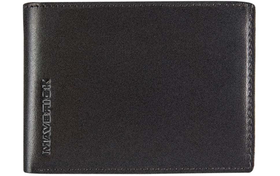 Maverick Portemonnaie All Black 11 x 8.1 cm Maverick Portemonnaie All Black 11 x 8.1 cm