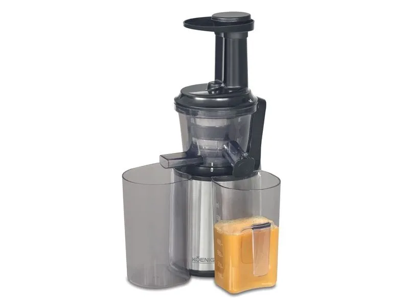 Koenig Slow Juicer Pro Chrom/Schwarz Koenig Slow Juicer Pro Chrom/Schwarz