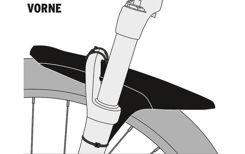 SKS Schutzblech Flap Guard Schwarz