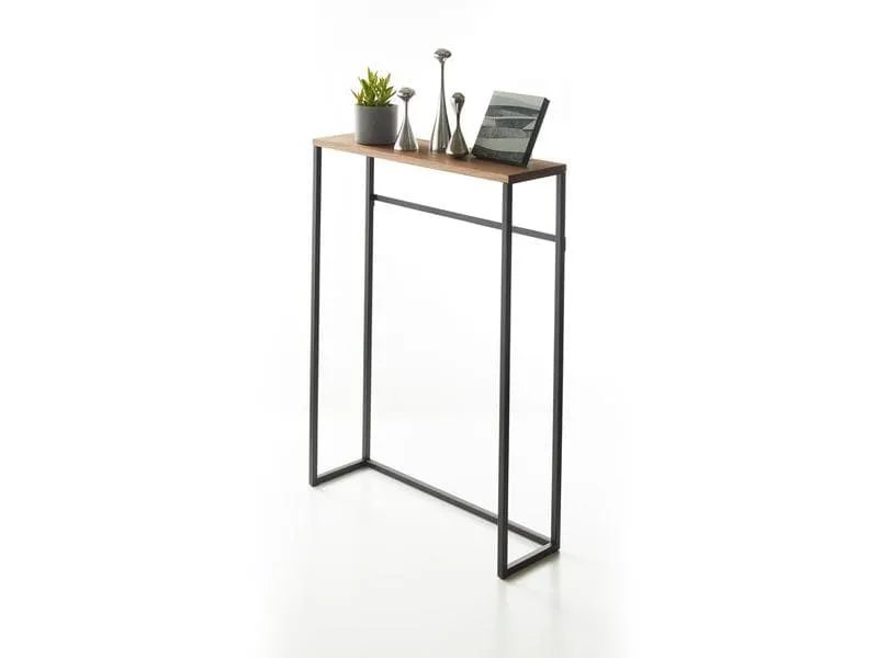 Yamazaki Konsolentisch Tower 80.5 x 60 cm, Braun/Schwarz Yamazaki Konsolentisch Tower 80.5 x 60 cm, Braun/Schwarz