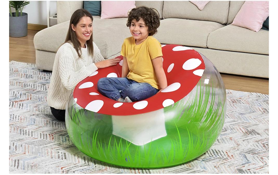 Bestway Aufblasbarer Sessel Fliegenpilz 112 x 112 cm