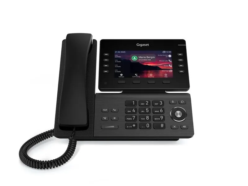 Gigaset Pro Tischtelefon P820 IP PRO Schwarz Gigaset Pro Tischtelefon P820 IP PRO Schwarz