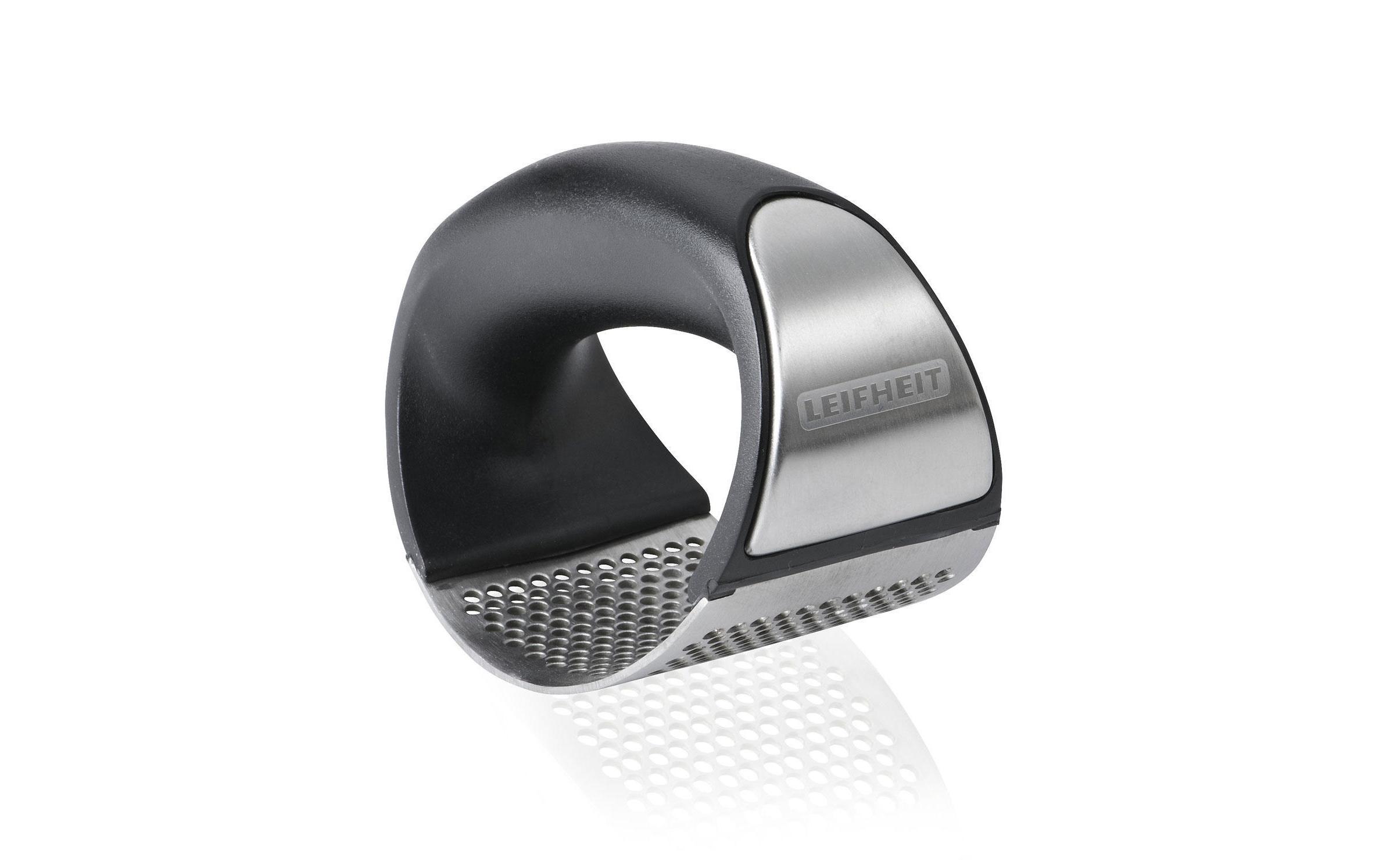 Leifheit Knoblauchpresse Knobi-King Schwarz/Silber