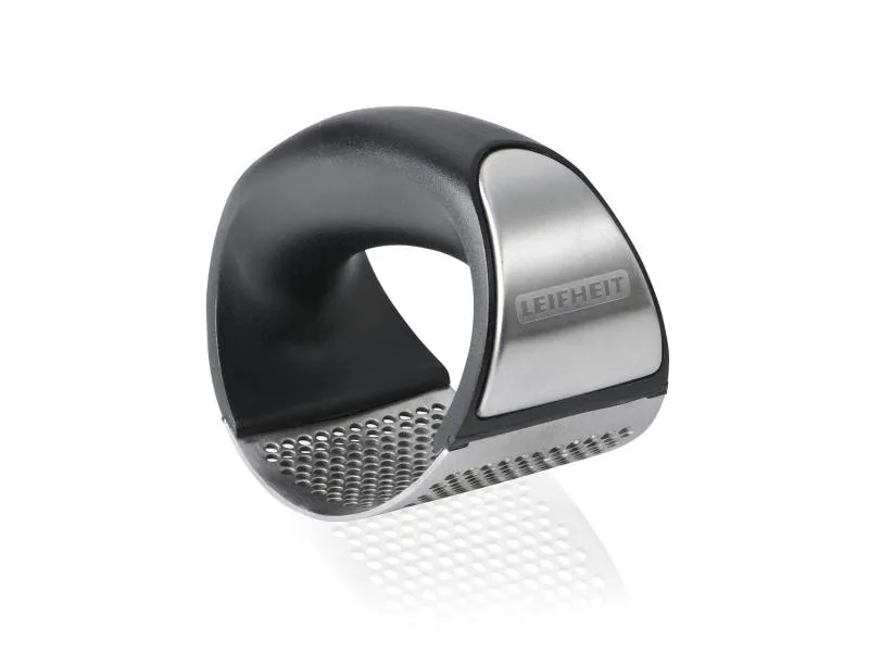 Leifheit Knoblauchpresse Knobi-King Schwarz/Silber