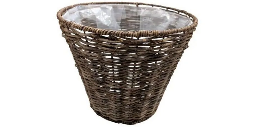 CHALET Chalet Rattan Topf Kobo Wild XL Braun