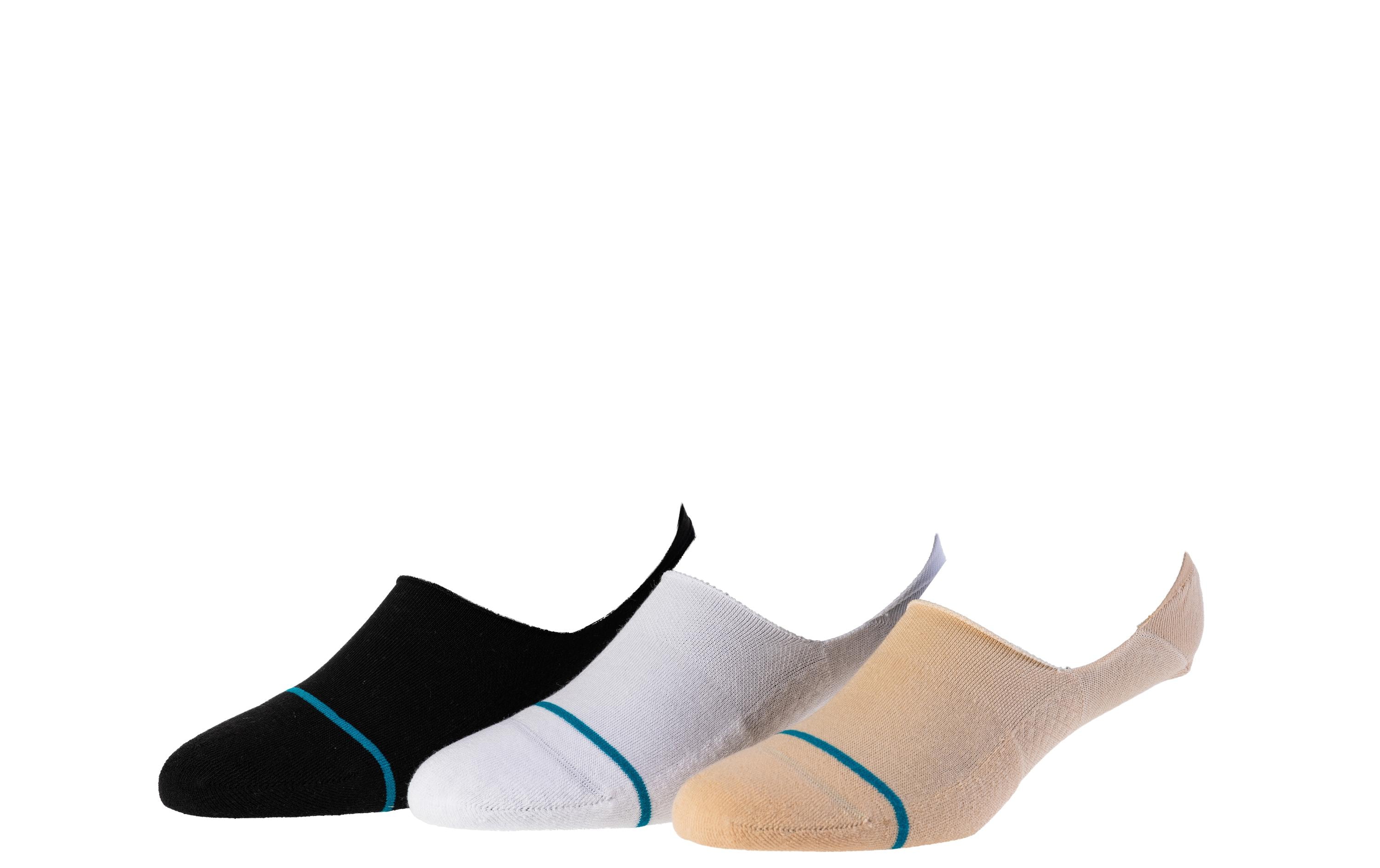 STANCE Socken Icon No Show Oatmeal 3er-Pack