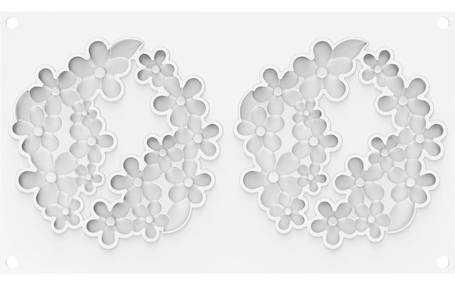 Silikomart Silikonform Floral mittel